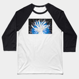 Tree in Negative Baseball T-Shirt